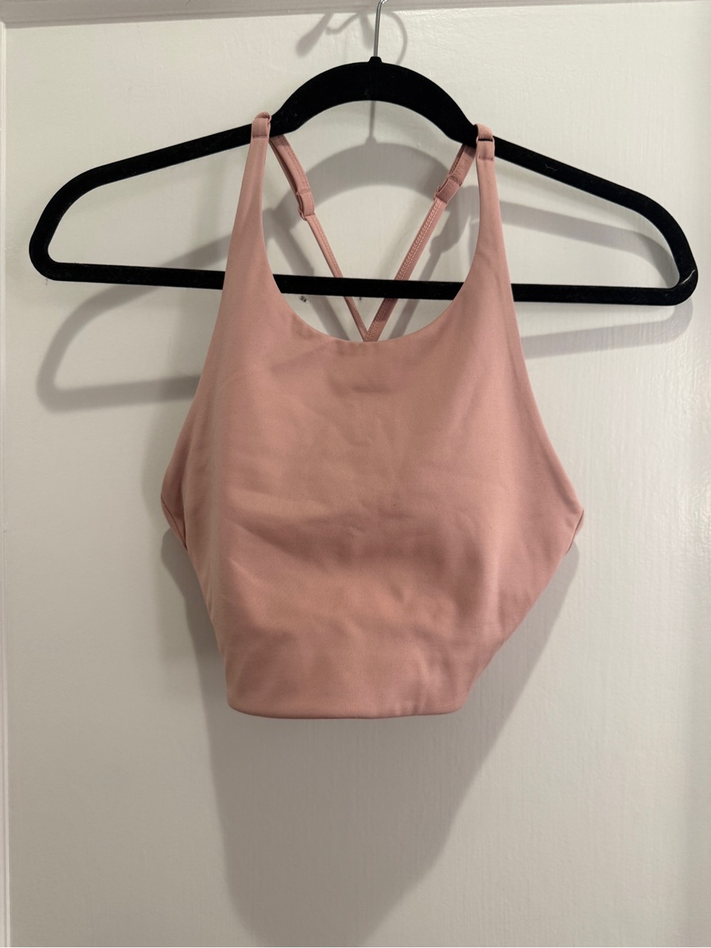 Girlfriend Collective Topanga Bra, light pink